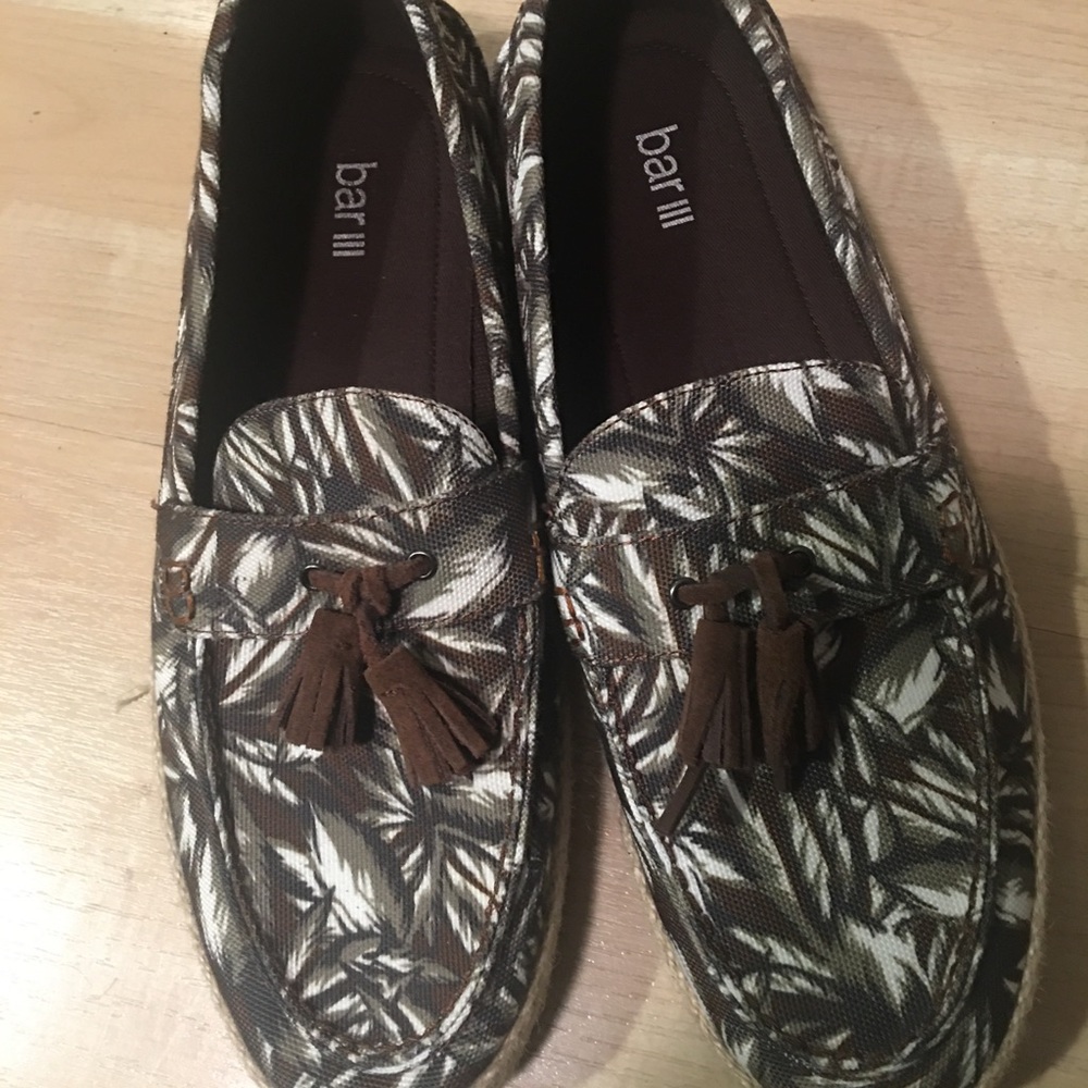 “barlll” Men’s Fun floral deck/ summer shoes,